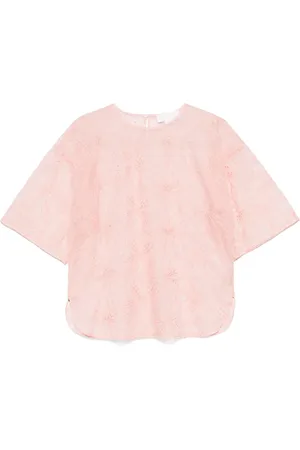 GENNY T-Shirt mit Blumenstickerei