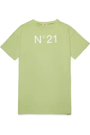 Nº21 T-Shirtkleid mit Logo-Print