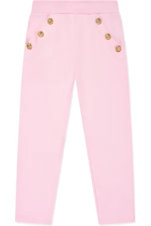 Balmain Hose mit Knopfdetail