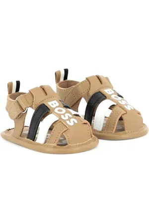 HUGO BOSS Sandalen mit Logo-Print