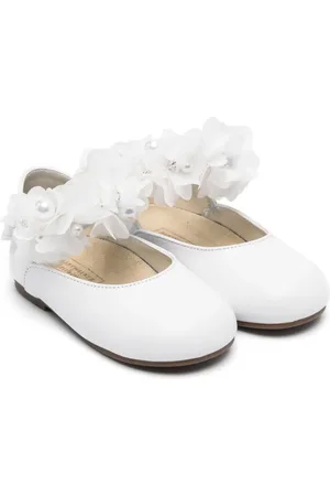 Babywalker Ballerinas mit Blumenapplikation