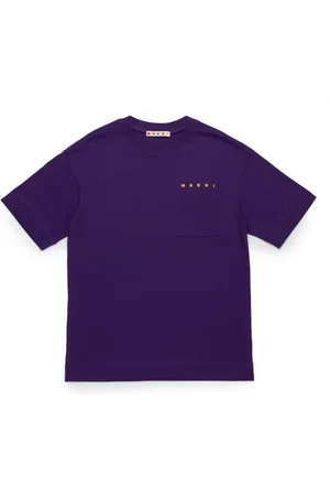 Marni T-Shirt mit Logo-Print