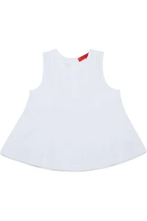 MAX&Co. Kids Bluse mit Logo-Stickerei