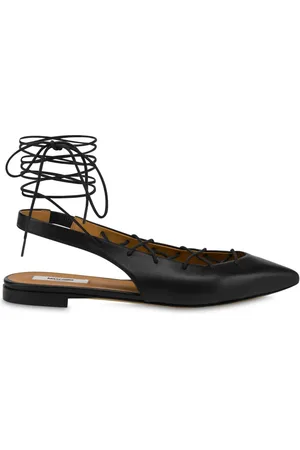 Moschino Ballerinas mit Schnürung