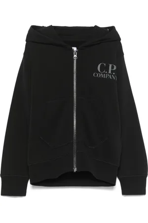 C.P. Company Hoodie mit Goggles-Detail