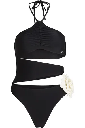 Karl Lagerfeld DNA Flower Badeanzug