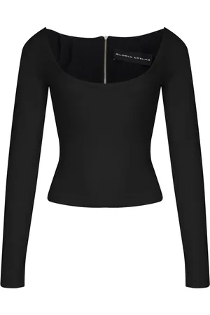 Gloria Coelho Top mit U-Ausschnitt