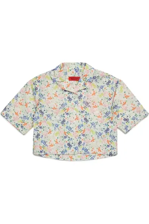 MAX&Co. Kids Hemd mit Blumen-Print