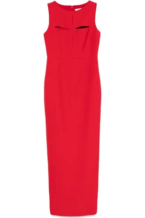 Roland Mouret Maxikleid mit Cut-Outs