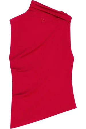 Courrèges Asymmetrisches Jerseyoberteil