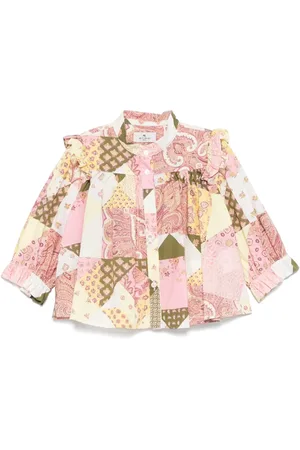 Etro Bluse mit Patchwork-Print