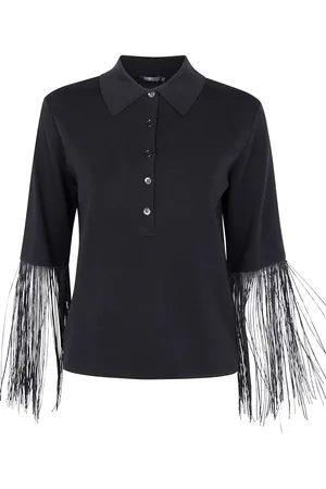 SEVENTY BY SERGIO TEGON Poloshirt mit Fransen