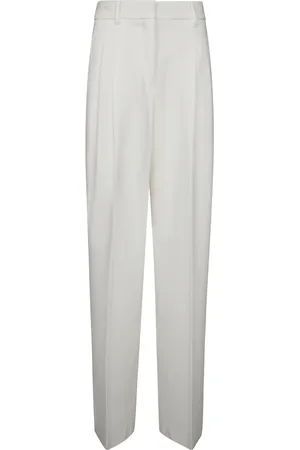 Max Mara Wide-Leg-Hose mit Bundfalten