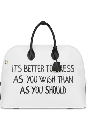 Moschino Shopper mit Logo-Print