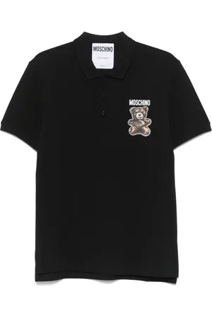 Moschino Poloshirt mit Teddy-Print