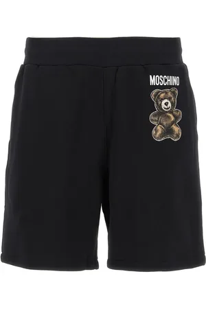 Moschino Bermudas mit Teddy-Logo-Print