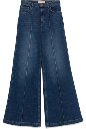 Twin-Set Jeans mit weitem Bein