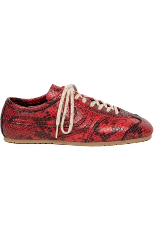 DRIES VAN NOTEN Sneakers mit Schlangen-Optik