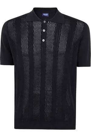DRUMOHR Gestricktes Poloshirt
