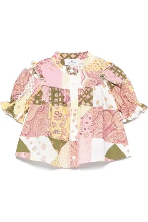 Etro Bluse mit Patchwork-Print