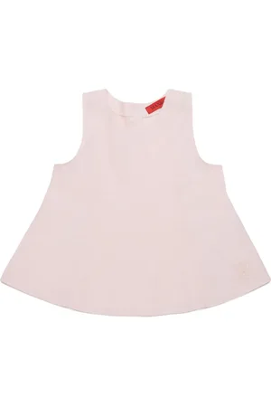 MAX&Co. Kids Bluse mit Logo-Stickerei
