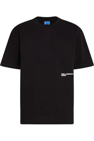 Karl Lagerfeld Shibori T-Shirt mit Monogramm