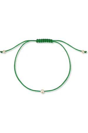 Mateo 14kt Dot Gelbgoldarmband mit Diamant