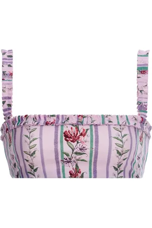 Agua by Agua Bendita Olmo Honeysuckle Bikinioberteil