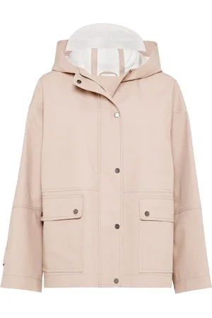 Brunello Cucinelli Wasserabweisende Canvas-Jacke