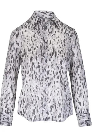 Vince Hemd mit abstraktem Print