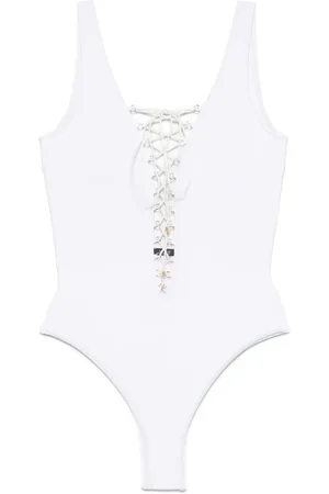 Noire Swimwear Badeanzug mit Schnürung