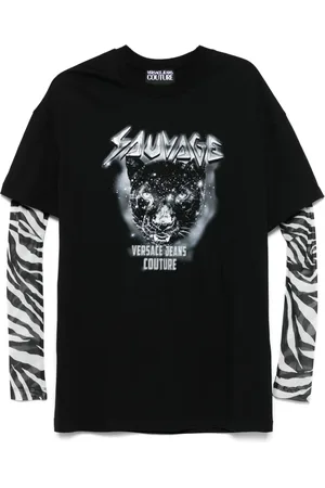 VERSACE T-Shirt im Layering-Look