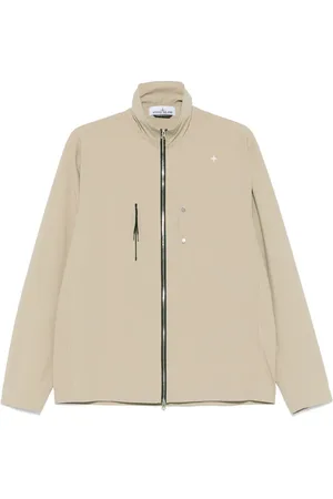 Stone Island Hemd mit Logo-Stickerei