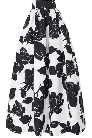Carolina Herrera Ballrock mit Blumen-Print