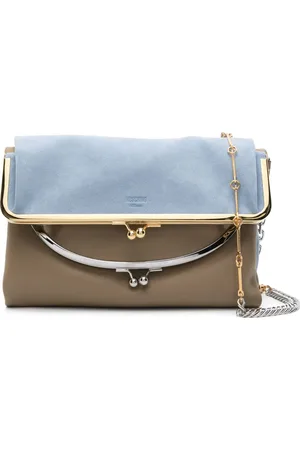 Moschino Clutch im Layering-Look