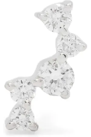 Maria Black 14K white gold Flashy Glitz diamond single earring