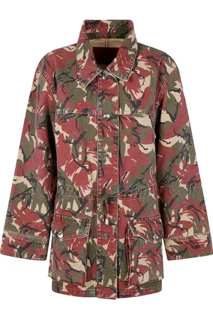 Paco rabanne Jacke mit Camouflage-Print