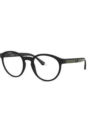 Emporio Armani Brille mit rundem Gestell