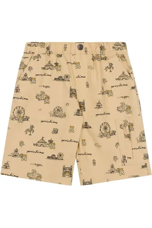 Moschino Shorts mit Illustrations-Print