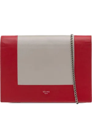 Céline 2017 Frame Portemonnaie aus Leder mit Kettenriemen