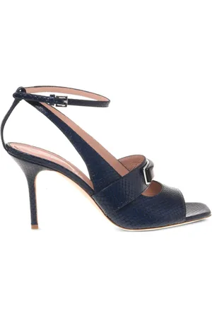 Alberta Ferretti Verzierte Ledersandalen