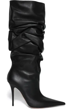 Amina Muaddi Anok Stiefel 105mm