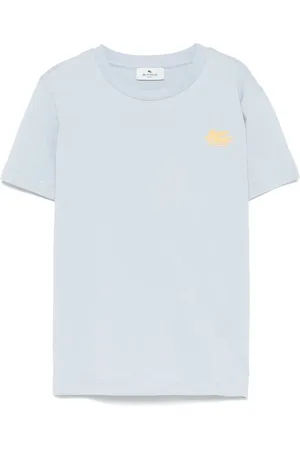 Etro T-Shirt mit Logo-Stickerei