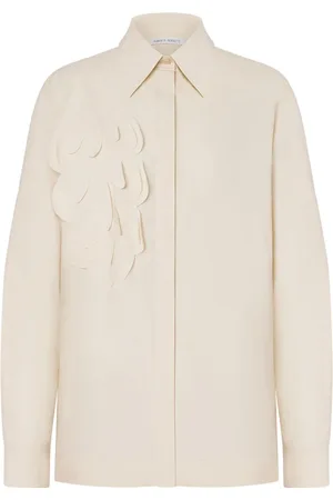 Alberta Ferretti Hemd mit Applikation-Detail