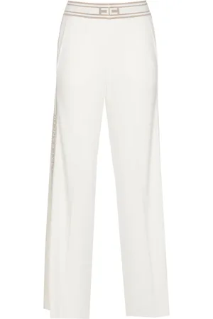 Elisabetta Franchi Hose mit Kontrastband