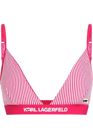 Karl Lagerfeld Gestreifter Ikon BH