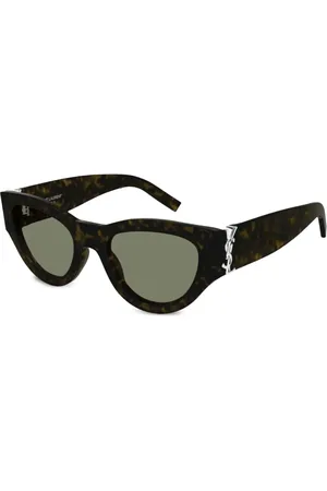 Saint Laurent Sonnenbrille mit geometrischem Gestell