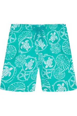 Vilebrequin Badeshorts mit Schildkröten-Motiv