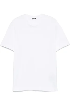Ermenegildo Zegna T-Shirt mit Logo-Stickerei