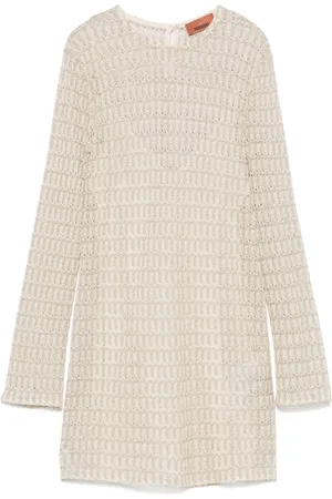Missoni Minikleid mit Lochmuster